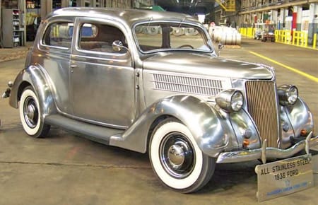 Ford Deluxe Sedan, The Evolution of Stainless Steel The Evolution of Stainless Steel